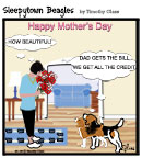 Sleepytown beagle cartoon