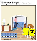 Sleepytown beagle cartoon