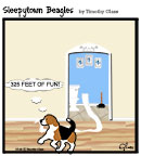 Sleepytown beagle cartoon