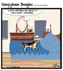 Sleepytown beagle cartoon