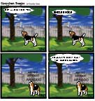 Sleepytown beagle cartoon