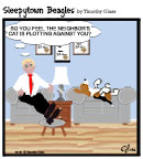 Sleepytown beagle cartoon