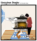 Sleepytown beagle cartoon