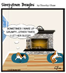 Sleepytown beagle cartoon