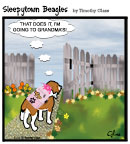 Sleepytown beagle cartoon