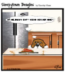 Sleepytown beagle cartoon