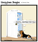 Sleepytown beagle cartoon