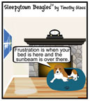 Sleepytown beagle cartoon