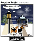 Sleepytown beagle cartoon