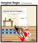 Sleepytown beagle cartoon