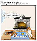 Sleepytown beagle cartoon