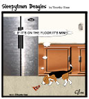 Sleepytown beagle cartoon