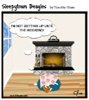 Sleepytown beagle cartoon