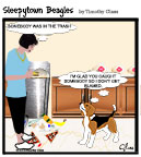 Sleepytown beagle cartoon