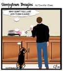 Sleepytown beagle cartoon