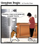 Sleepytown beagle cartoon