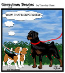 Sleepytown beagle cartoon