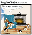 Sleepytown beagle cartoon