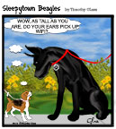 Sleepytown beagle cartoon