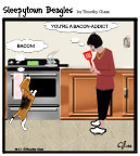 Sleepytown beagle cartoon