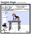 Sleepytown beagle cartoon