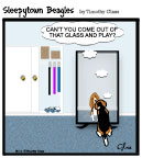 Sleepytown beagle cartoon