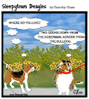 Sleepytown beagle cartoon