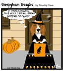 Sleepytown beagle cartoon