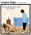 Sleepytown beagle cartoon