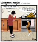 Sleepytown beagle cartoon