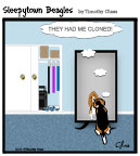 Sleepytown beagle cartoon