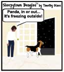 Sleepytown beagle cartoon