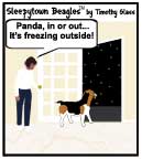 Sleepytown beagle cartoon