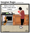 Sleepytown beagle cartoon