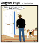 Sleepytown beagle cartoon