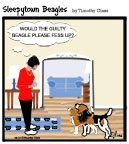 Sleepytown beagle cartoon