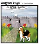 Sleepytown beagle cartoon