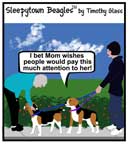 Sleepytown beagle cartoon