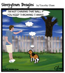 Sleepytown beagle cartoon