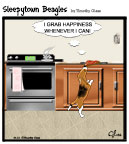 Sleepytown beagle cartoon