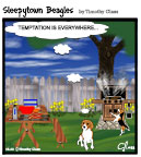 Sleepytown beagle cartoon