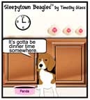 Sleepytown beagle cartoon