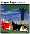 Sleepytown beagle cartoon