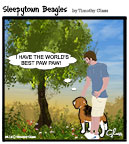 Sleepytown beagle cartoon