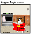 Sleepytown beagle cartoon