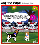 Sleepytown beagle cartoon