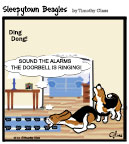 Sleepytown beagle cartoon