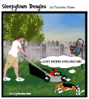 Sleepytown beagle cartoon