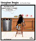 Sleepytown beagle cartoon