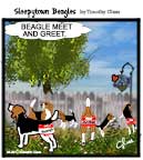 Sleepytown beagle cartoon